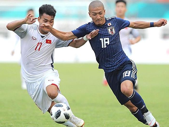 Olympic Nhật Bản nỗ lực tấn công nhưng không ghi được bàn thắng