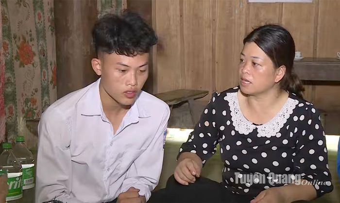 Một cảnh quay trong video Người Mẹ hiền thứ 2.
