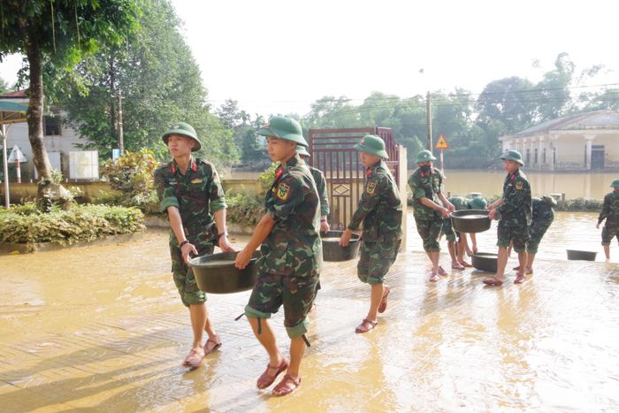  Triển khai công việc khắc phục hậu quả mưa lũ 