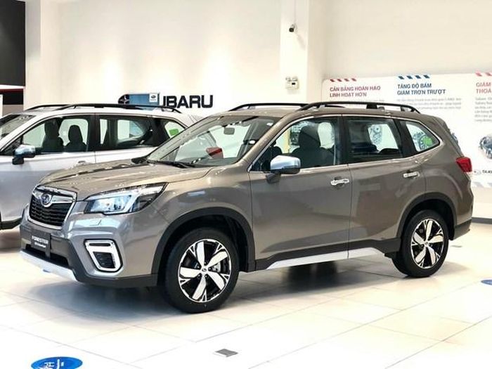 Mẫu xe Subaru Forester tiếp tục giảm giá không thấy đáy trong tháng 11. (Ảnh: Minh Hiếu/Vietnam+)