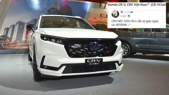 Honda CR-V thế hệ mới đang được chào bán kèm lạc từ 40-50 triệu đồng. (Ảnh: CTV/Vietnam+)