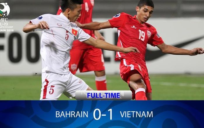 U19 Việt Nam thắng 1-0 trước U19 Bahrain