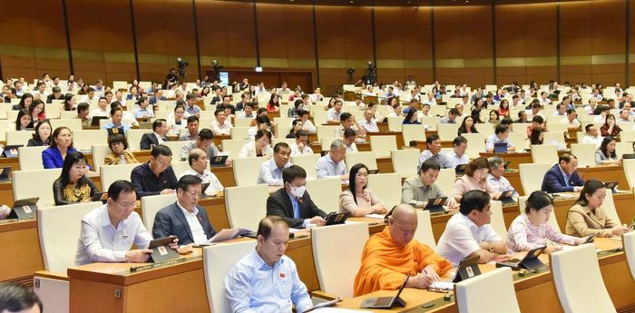 Các đại biểu Quốc hội tại phiên chất vấn và trả lời chất vấn