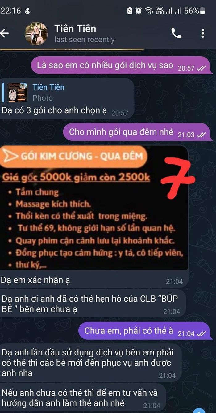 Chiêu trò dẫn dụ các nạn nhân.