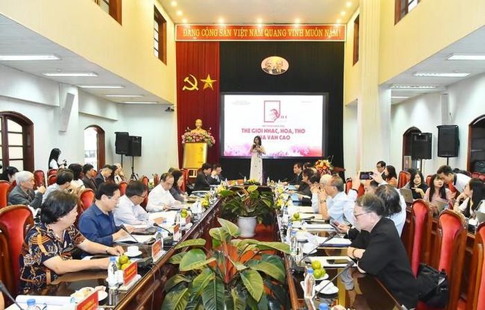 Toàn cảnh hội thảo khoa học “Thế giới Nhạc, Họa, Thơ của Văn Cao”