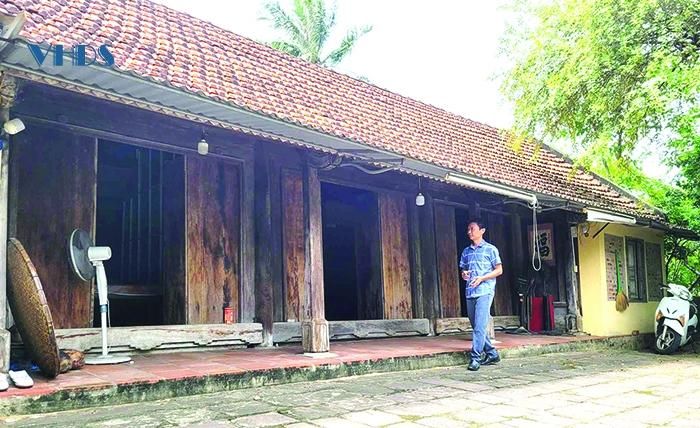 Ở phường Tĩnh Hải, thị xã Nghi Sơn người dân vẫn gìn giữ, bảo tồn các ngôi nhà cổ.