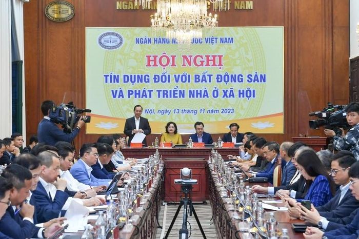 Hội nghị diễn ra tại trụ sở Ngân hàng Nhà nước.