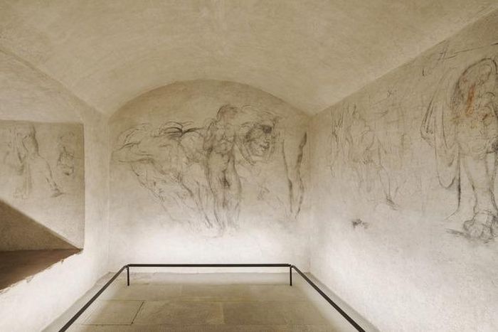 Một góc căn phòng bí mật của Michelangelo
