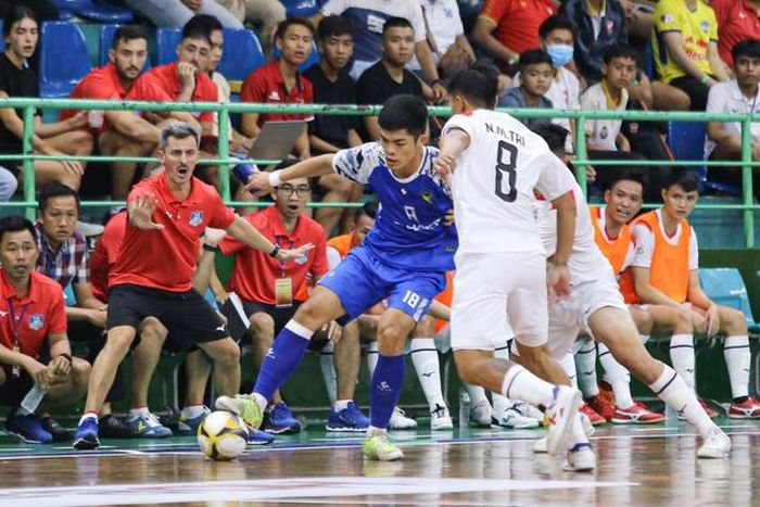 Trận đấu của Thái Sơn Nam và Sahako hứa hẹn sẽ nhiều kịch tính khi đây là 2 thế lực lớn nhất của futsal Việt Nam hiện tại. Ảnh: VT