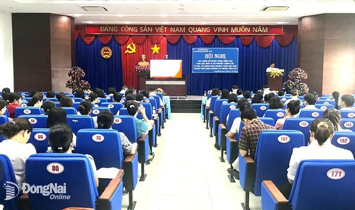 Quang cảnh hội nghị tập huấn
