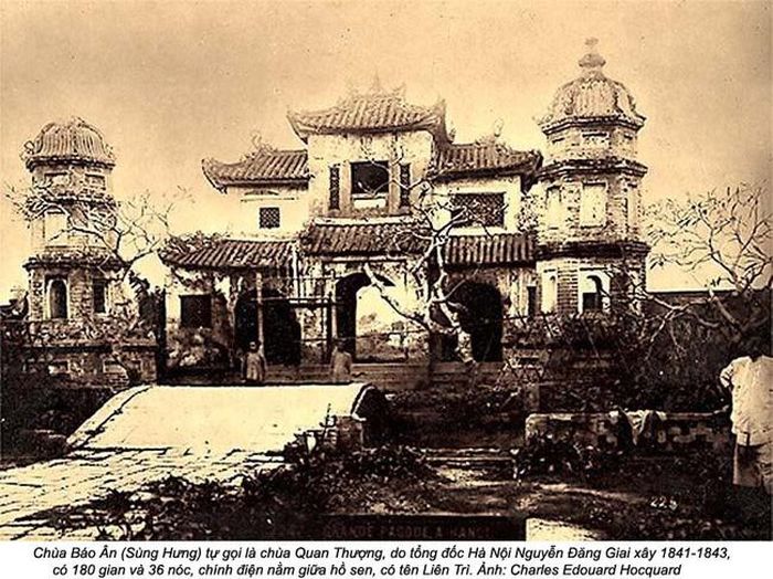 Chùa do Nguyễn Đăng Giai, tổng đốc Ninh Hà, xây dựng