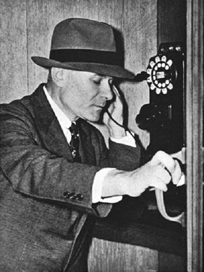 Leon G. Turrou, thám tử “vĩ đại nhất” của FBI. Ảnh nguồn: Wikipedia.