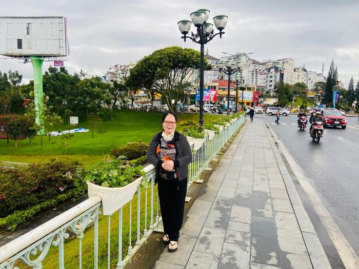 Cô giáo Tuyết Mai (du khách Hà Nội).