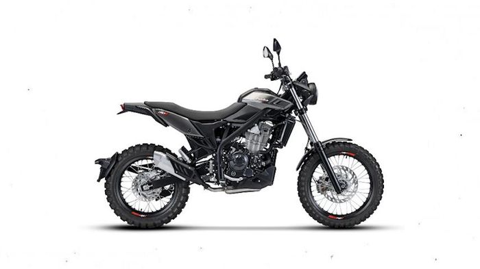  Alp X Scrambler được trang bị động cơ xy lanh đơn dung tích 350cc, làm mát bằng dung dịch. 