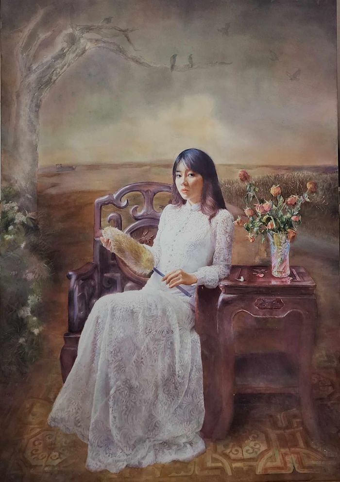 Tranh của họa sĩ Nguyễn Toán.