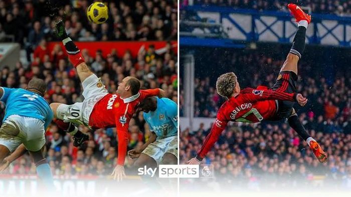 Siêu phẩm của Garnacho rất giống của Rooney