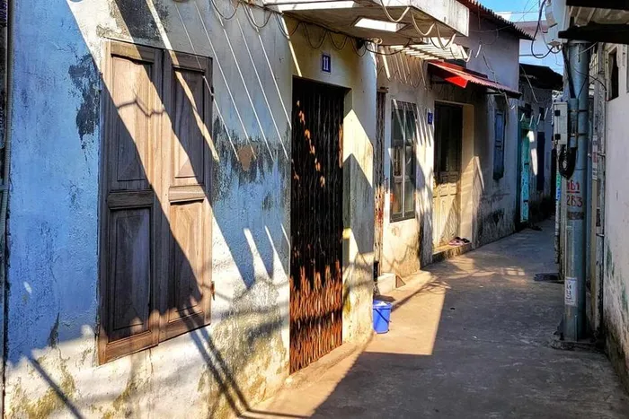  Căn nhà nơi kẻ nghịch tử đã đánh chết mẹ già. Ảnh: NGỌC SƠN 