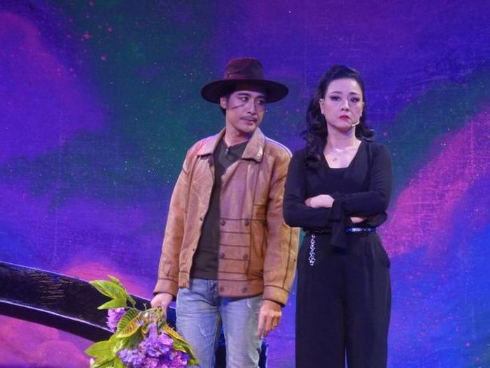 NSƯT Mỹ Duyên (vai Diễm) và Quang Thảo (vai Tuấn).