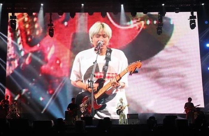 Nhóm Ngọt Band tại Lễ hội Âm nhạc Quốc tế Thành phố Hồ Chí Minh lần 2 Hozo năm 2022. Ảnh: Thu Hương - TTXVN