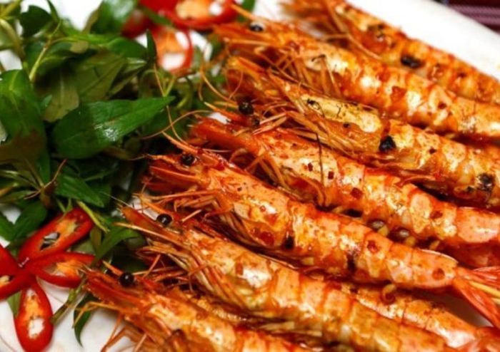 Tôm sú nướng (Hoàng Nam)