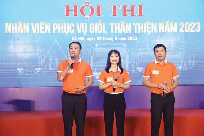 Transerco tổ chức hội thi cấp cơ sở để nâng cao chất lượng phục vụ của xe buýt.