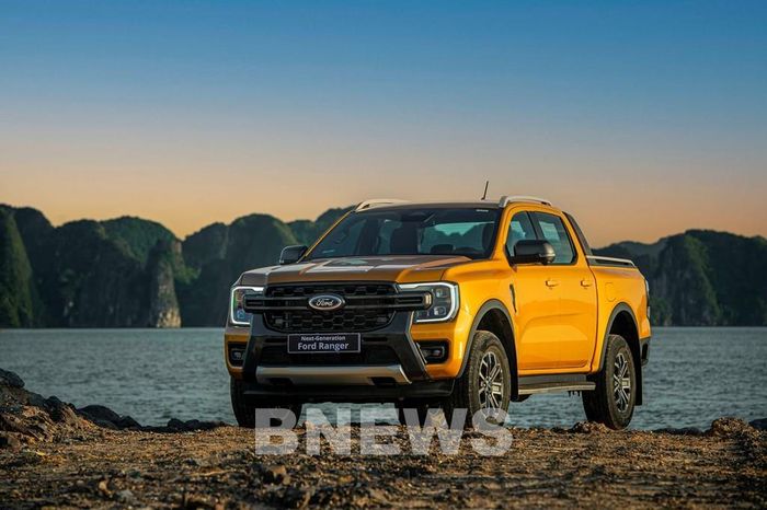 Ford Thế Hệ Mới Ranger nhiều năm nay được mệnh danh là ông "vua bán tải" tại thị trường Việt Nam. Ảnh: BNEWS/TTXVN phát