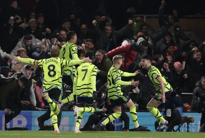  Nếu không tính những bàn thắng, Rice vẫn là bản hợp đồng thành công với Arsenal. Ảnh: ESPN.