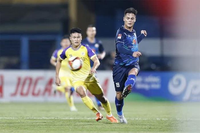 Hà Nội FC của Tuấn Hải đã thua 3 trong số 4 trận đầu mùa này. Ảnh: Hoàng Linh