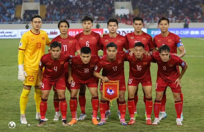 Đội tuyển Việt Nam có thể phải trả giá vì lối đá mạo hiểm khi gặp những đối thủ mạnh.Ảnh: VFF