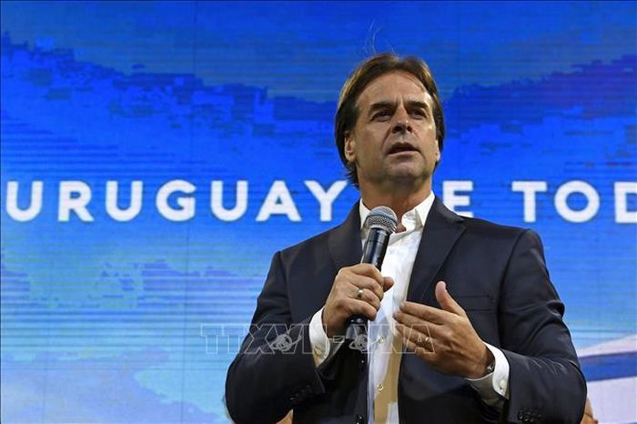 Tổng thống Uruguay Luis Lacalle Pou. Ảnh tư liệu: AFP/TTXVN