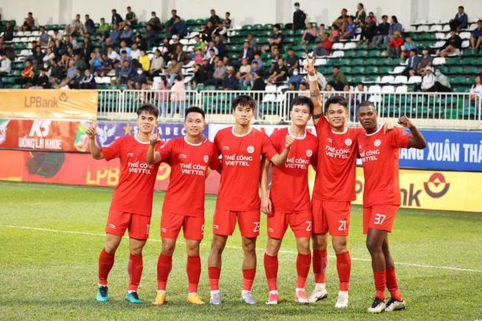 Đội bóng của HLV Thạch Bảo Khanh đã khiến HAGL lại không thể thắng sau 5 trận đầu mùa. Ảnh: TCVT