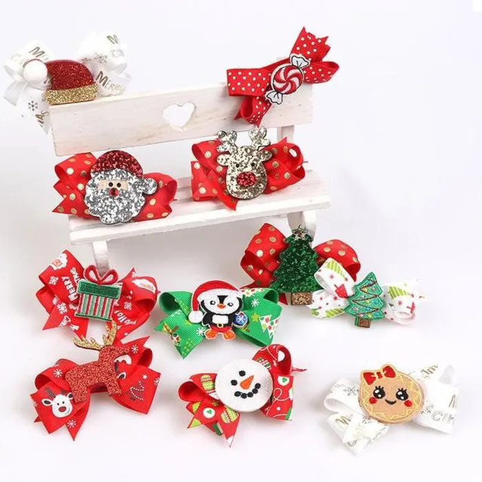 Đồng hồ stiker họa tiết Noel