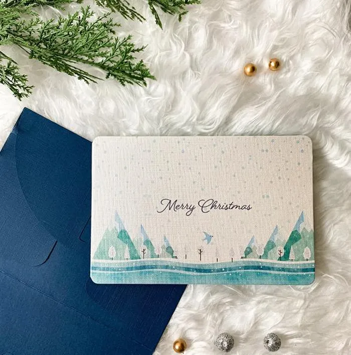 Thiệp Giáng sinh là món quà lý tưởng cho mọi mùa Noel