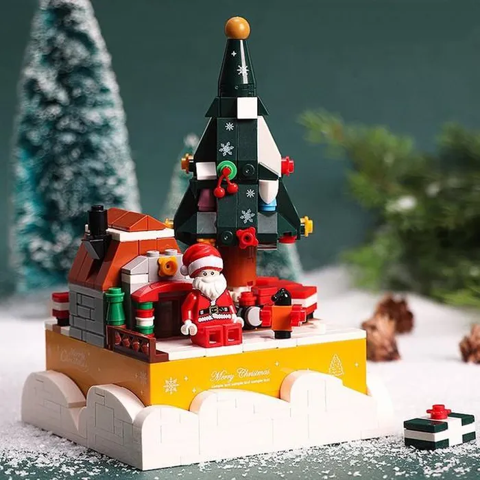 Bạn có thể lựa chọn những hộp nhạc ngộ nghĩnh và dễ thương để bật trong đêm Noel