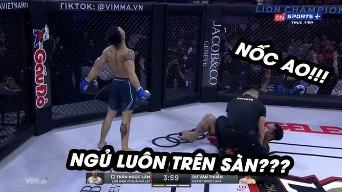 Cú knock-out của Ngọc Lâm với Văn Thuận