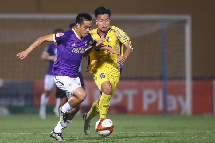  Không đội nào ở V.League có nhiều kinh nghiệm trong chặng tăng tốc hơn Hà Nội. Ảnh: Hoàng Mai. 
