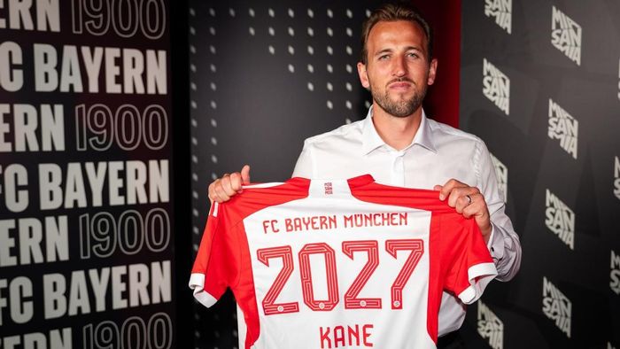 Kane đã tới bến đỗ mới là Bayern Munich.