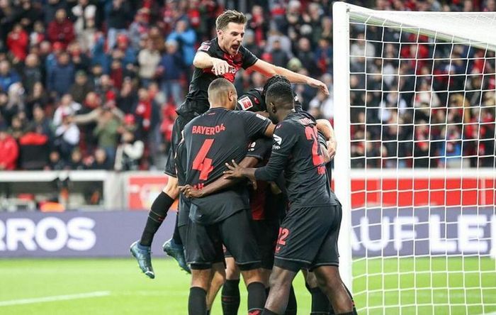 Leverkusen vẫn đang bất bại. Ảnh: Eurosports