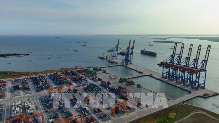 Bà Rịa-Vũng Tàu phấn đấu đến năm 2025 xây dựng tỉnh trở thành đầu mối về dịch vụ logistics của khu vực Đông Nam Bộ. Ảnh: Hoàng Nhị - TTXVN