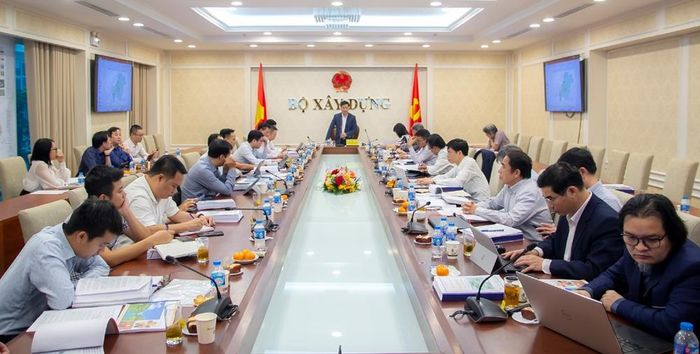 Toàn cảnh Hội nghị thẩm định Quy hoạch chung đô thị Chũ, tỉnh Bắc Giang đến năm 2045.