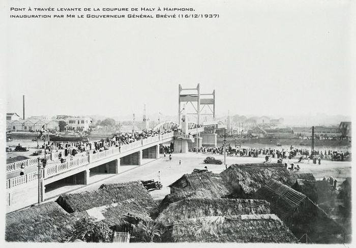 Khánh thành cầu Hạ Lý 1937