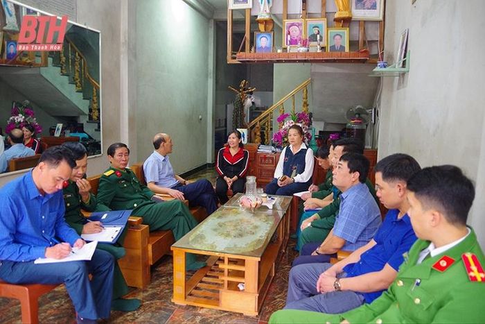 Thâm nhập tại gia đình chị Trần Thị Hương, mẹ của thanh niên Nguyễn Hữu Trường.