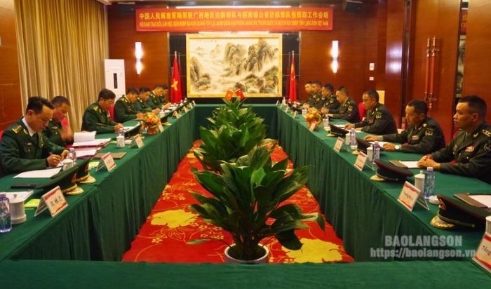 Quang cảnh cuộc hội đàm