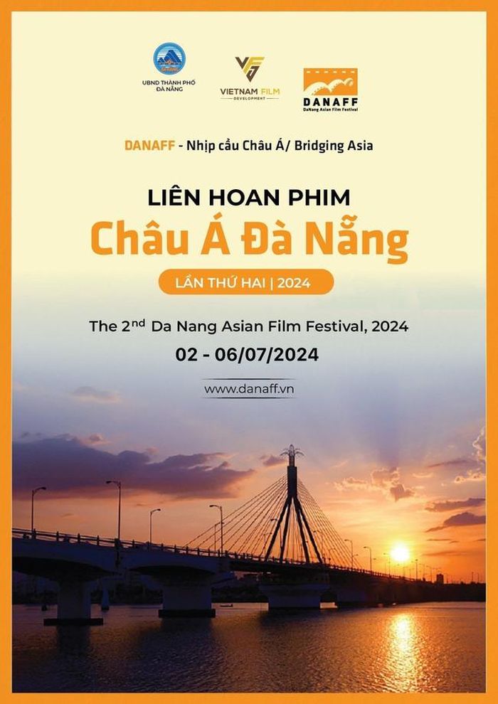 Poster quảng bá LHP châu Á Đà Nẵng lần thứ II