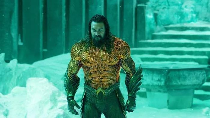 Jason Momoa trong vai Aquaman