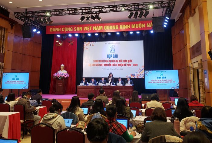  Họp báo thông tin kết quả Đại hội Đại biểu toàn quốc Hội Sinh viên Việt Nam lần thứ XI 