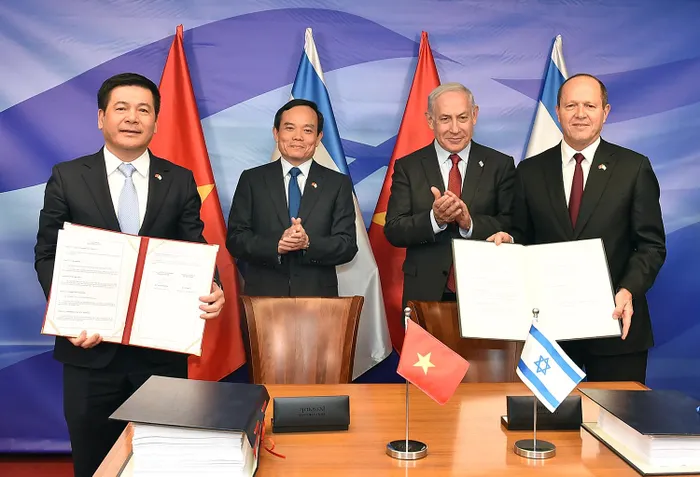  Ký kết Hiệp định Thương mại tự do Việt Nam - Israel (VIFTA) 