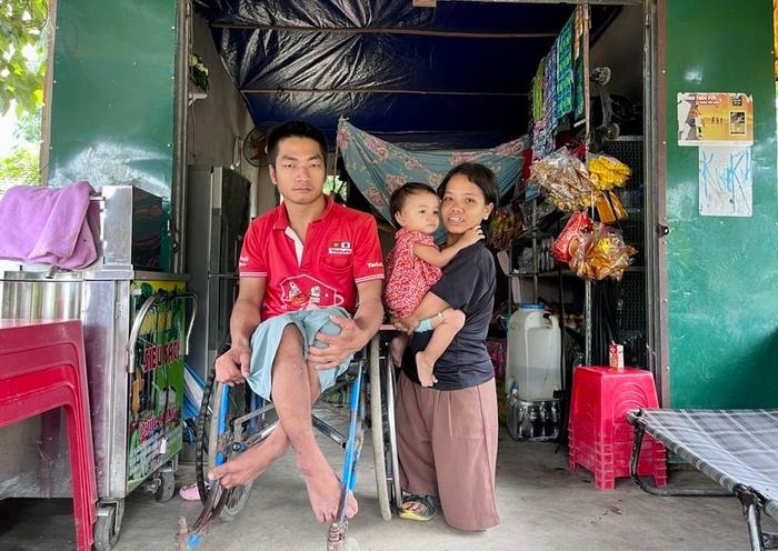 Vượt muôn trùng cách trở anh Linh và chị Y Khọt đã có một gia đình hạnh phúc. (Nguồn: Dung Nguyễn)