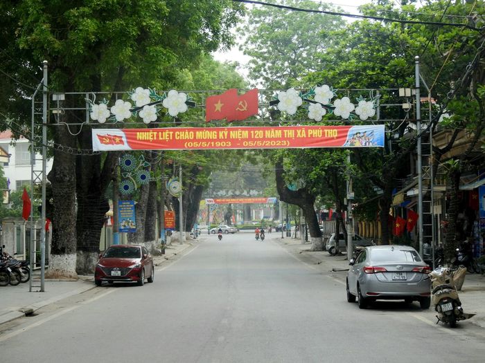 Để chuẩn bị lên thành phố, những năm qua, với sự quan tâm của cấp trên, chính quyền TX Phú Thọ và người dân nơi đây đã không ngừng nỗ lực phấn đấu. Ảnh: Ngô Hùng.