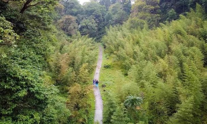 Cung đường vào làng rất hiểm trở - Nguồn: Hà Giang Trẻ